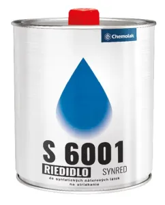 S 6001 - Syntetické riedidlo pre striekanie 0,45 L