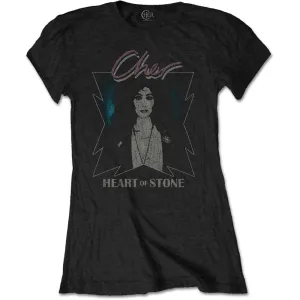 Cher tričko Heart of Stone Čierna S #302850