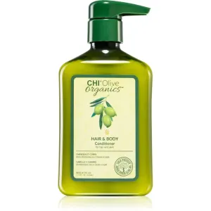 CHI Naturals with Olive Oil Hair & Body Conditioner kondicionér na vlasy a telo 340 ml