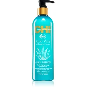 CHI Aloe Vera Curls Defined Curl Enhancing Shampoo vyživujúci šampón pre kučeravé vlasy 340 ml