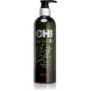 CHI Tea Tree Oil Shampoo čistiaci šampón pre rýchlo mastiace sa vlasy 340 ml