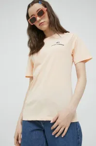 Bavlnené tričko Chiara Ferragni oranžová farba #7846318