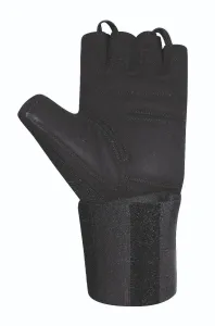 Fitness rukavice Wristguard lV - Chiba, čierne, veľ. S