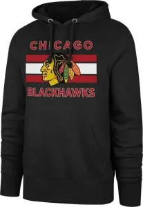 Chicago Blackhawks NHL Burnside Pullover Hoodie Jet Black L Hokejová mikina