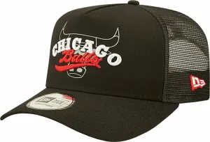 Chicago Bulls Šiltovka 9Forty NBA AF Trucker Logo Black/White UNI