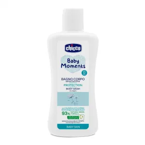 CHICCO - Šampón na telo Baby Moments Protection 93 % prírodných zložiek 200 ml