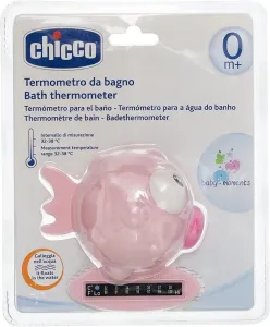 Chicco Baby Moments teplomer do kúpeľa Pink 1 ks