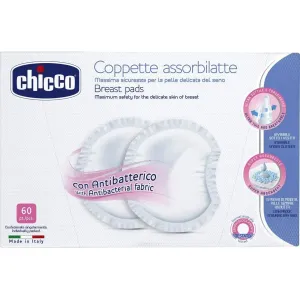Chicco Antibakteriálne tampóny do podprsenky 60 ks,CHICCO Vložky do podprsenky antibakteriálne 60 ks
