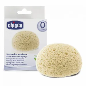 Chicco hubka detská na kúpanie super absorpčný,CHICCO Hubka na kúpanie detská, super absorpčná