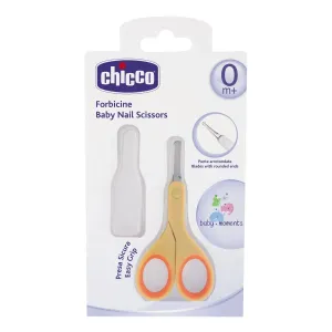 Chicco Baby Nail Scissors detské nožničky s guľatou špičkou 0 m+ 1 ks
