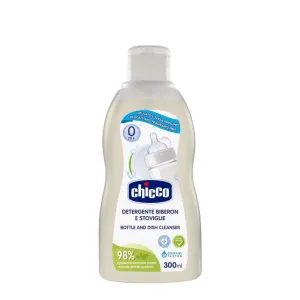 Chicco Sensitive Bottle and Dish Cleanser umývací prostriedok na detské potreby 300 ml