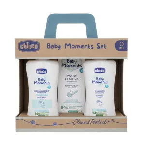 Chicco Baby Moments Clean & Protect darčeková sada (pre deti od narodenia)