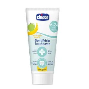 Chicco Oral Care Toothpaste zubná pasta pre deti príchuť Apple & Banana 6 m+ 50 ml