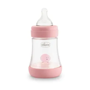 CHICCO - Fľaša dojčenská Perfect 5 silikón, 150 ml dievča