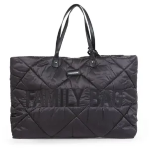 Childhome Family Bag Puffered Black cestovná taška 55 x 40 x 18 cm 1 ks