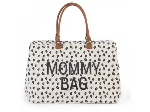 Childhome Mommy Bag Canvas Leopard prebaľovacia taška 55 x 30 x 30 cm 1 ks