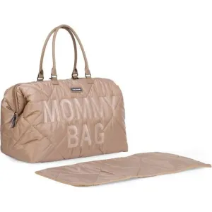 Childhome Mommy Bag Puffered Beige prebaľovacia taška 55 x 30 x 40 cm 1 ks