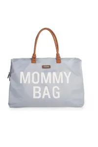 CHILDHOME - Prebaľovacia taška Mommy Bag Big Grey Off White