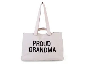 CHILDHOME - Cestovná taška Grandma Canvas Off White