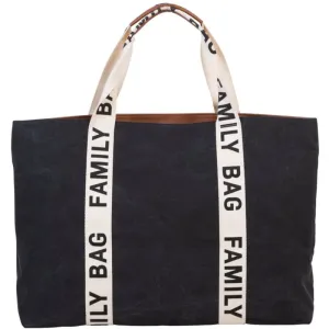 Childhome Family Bag Canvas Black cestovná taška 55 x 40 x 18 cm 1 ks