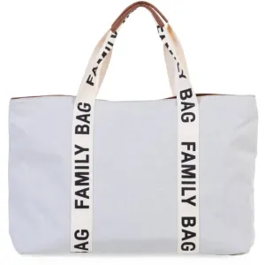 Childhome Family Bag Canvas Off White cestovná taška 55 x 40 x 18 cm 1 ks