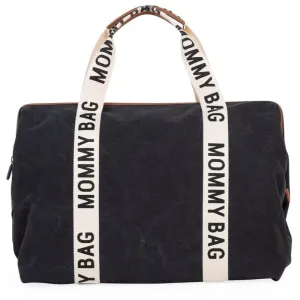 Childhome Mommy Bag Canvas Black prebaľovacia taška 55 x 30 x 40 cm 1 ks