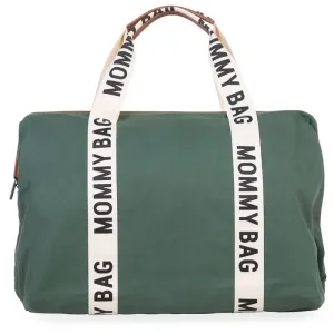 Childhome Mommy Bag Canvas Green prebaľovacia taška 55 x 30 x 40 cm 1 ks