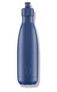 Termofľaša Chilly's Bottles - matná modrá - športová 500ml, edícia Original