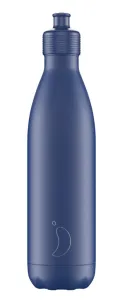 Termofľaša Chilly's Bottles - modrá - športová 750ml, edícia Original