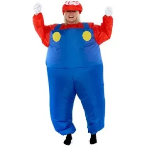 Nafukovací kostým pre dospelých Super Mario #29138
