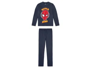 Chlapčenské bavlnené pyžamo (98/104, navy modrá, Spider-Man)