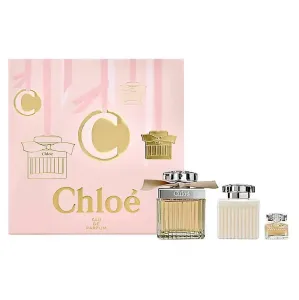 Chloé Chloé SET1 darčeková kazeta parfumovaná voda 75 ml + telové mlieko  100 ml + parfumovaná voda 5 ml pre ženy