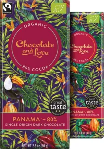 Chocolate and Love Panama 80% BIO 80 g #1555358