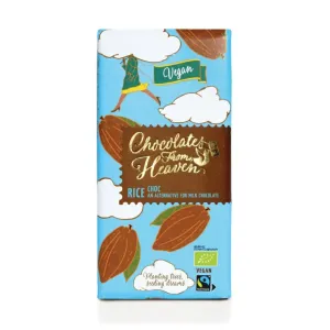Chocolates from Heaven Mliečna čokoláda vegánska čokoláda v BIO kvalite 100 g