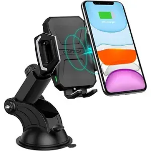 Choetech 15 W Car Holder Wireless Fast Charger Black
