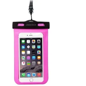 ChoeTech Waterproof Bag for Smartphones Pink
