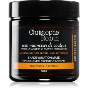 Christophe Robin Shade Variation Mask farbiaca maska odtieň Chic Red 250 ml