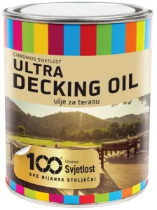 ULTRA DECKING OIL - Olej na drevené terasy 2,5 l bezfarebný