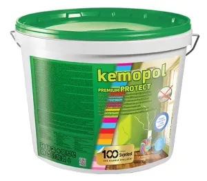 KEMOPOL PREMIUM PROTECT - Umývateľná protiplesňová farba na steny biela 15 L