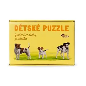 Múdra opička Detské Trio Puzzle, Zvieratká zo statku, 30 dielikov