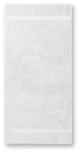 Bavlnený uterák hrubší, biela, 50x100cm