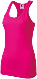 Dámske športové tielko, neonová ružová, XL #4988463