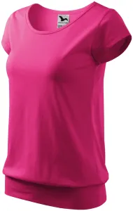 Dámske trendové tričko, purpurová, XS