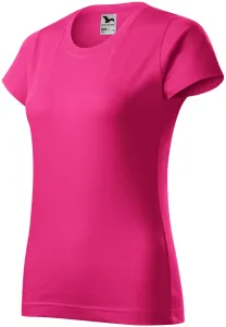 Dámske tričko jednoduché, purpurová, M #4609057