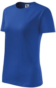 Dámske tričko klasické, kráľovská modrá, XS