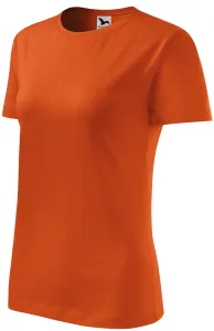 Dámske tričko klasické, oranžová, S