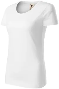 Dámske tričko, organická bavlna, biela, XS