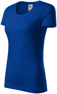 Dámske tričko, organická bavlna, kráľovská modrá, XS #4616736