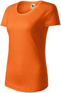 Dámske tričko, organická bavlna, oranžová, XS