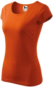 Dámske tričko s veľmi krátkym rukávom, oranžová, S